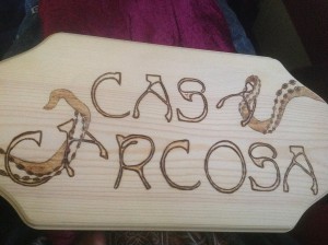 Sign for Casa Carcosa